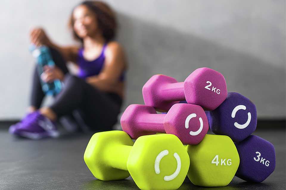 Dumbell weights argos hotsell